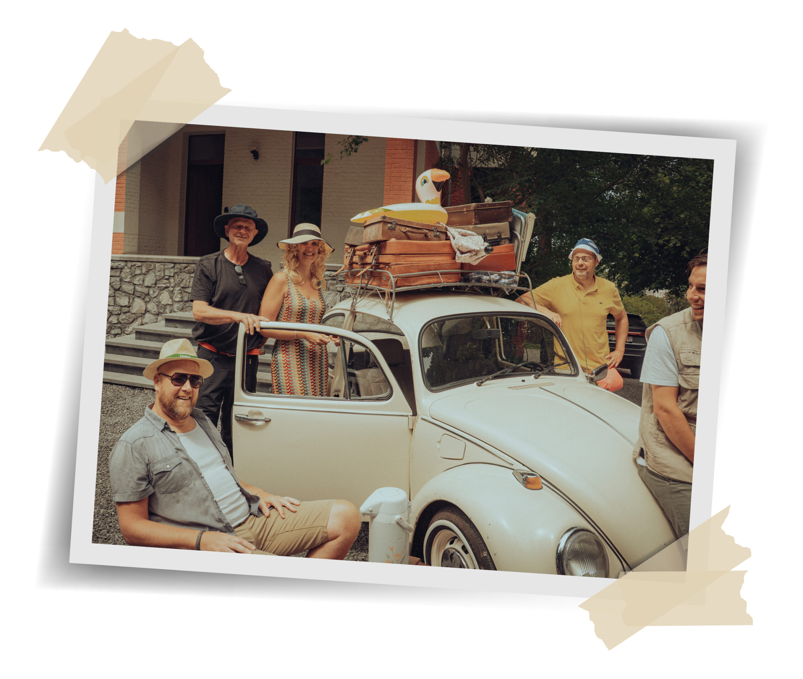 Polaroid souvenir des vacances Aedes
